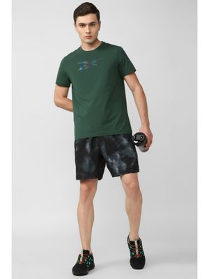 Reebok Mens Speed 3 0 Shorts Aop