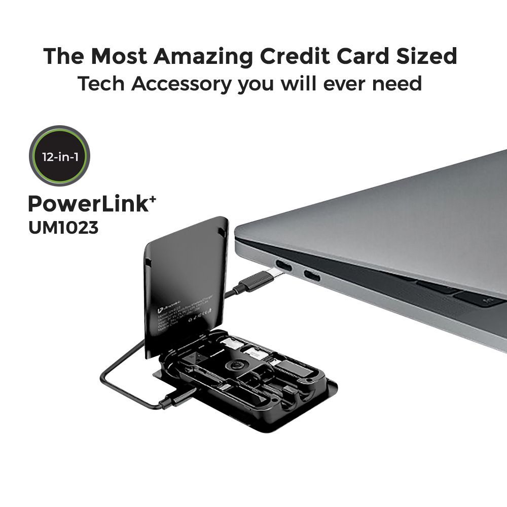 UltraProLink Powerlink+ Um1023 15w Wireless Charger With 12 Multiple Connectors