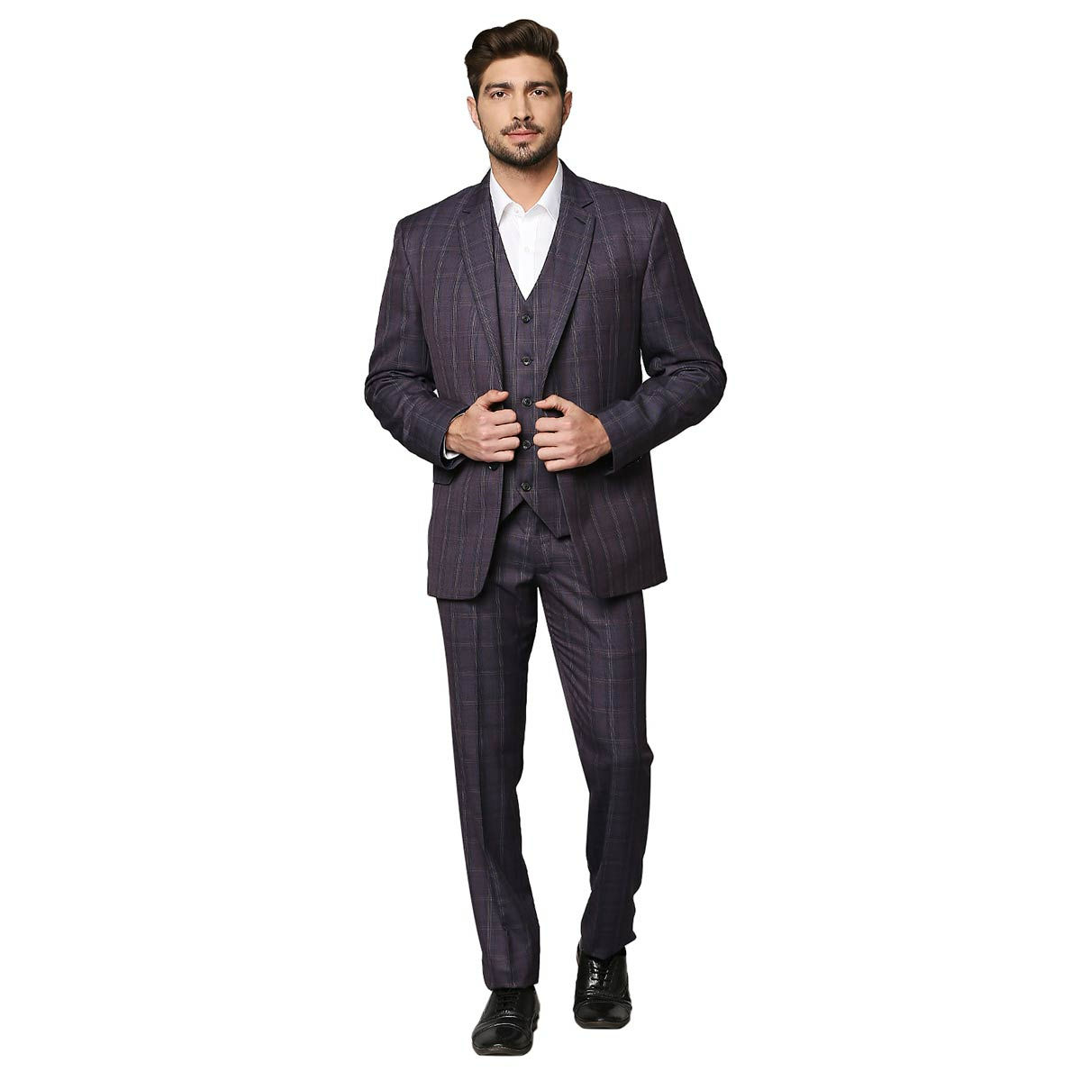 Candidmen: Rent / Buy - Navy Blue 3 Piece Suit