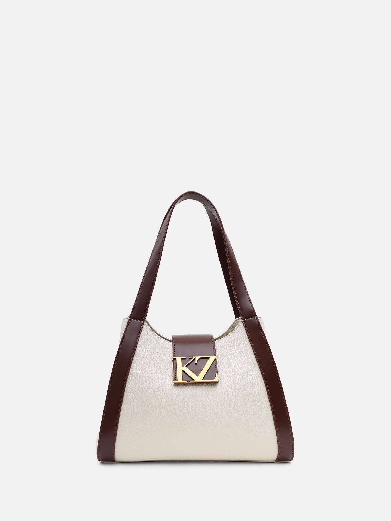 Kazo Brown Carmen Tote Bag (L)
