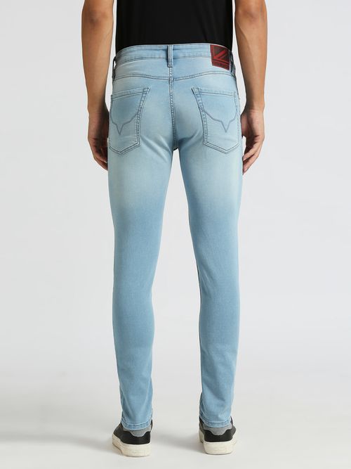 Pepe Jeans Chinox Light Blue Mid Rise Skinny Jeans