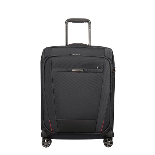 Samsonite Trolley Bag for Suitcase Travel Pro-DLX 55 Cms Laptop Bag For  Men Women Laptop Roller Case Trolley Bag with Sleeve For Laptop Upto 