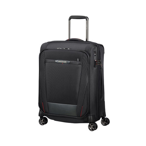 Samsonite Trolley Bag for Suitcase Travel Pro-DLX 55 Cms Laptop Bag For  Men Women Laptop Roller Case Trolley Bag with Sleeve For Laptop Upto 