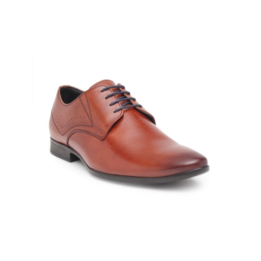 Teakwood Leathers Brown Solid Formal Shoes - Euro 40