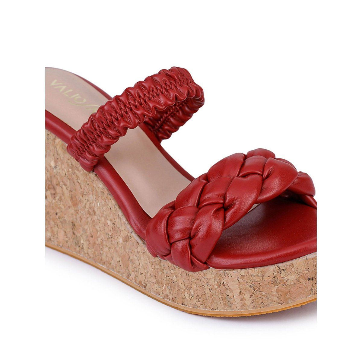 Maroon wedges discount