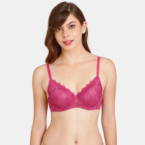 Buy Rosaline by Zivame Women's Polyamide T-Shirt Bra