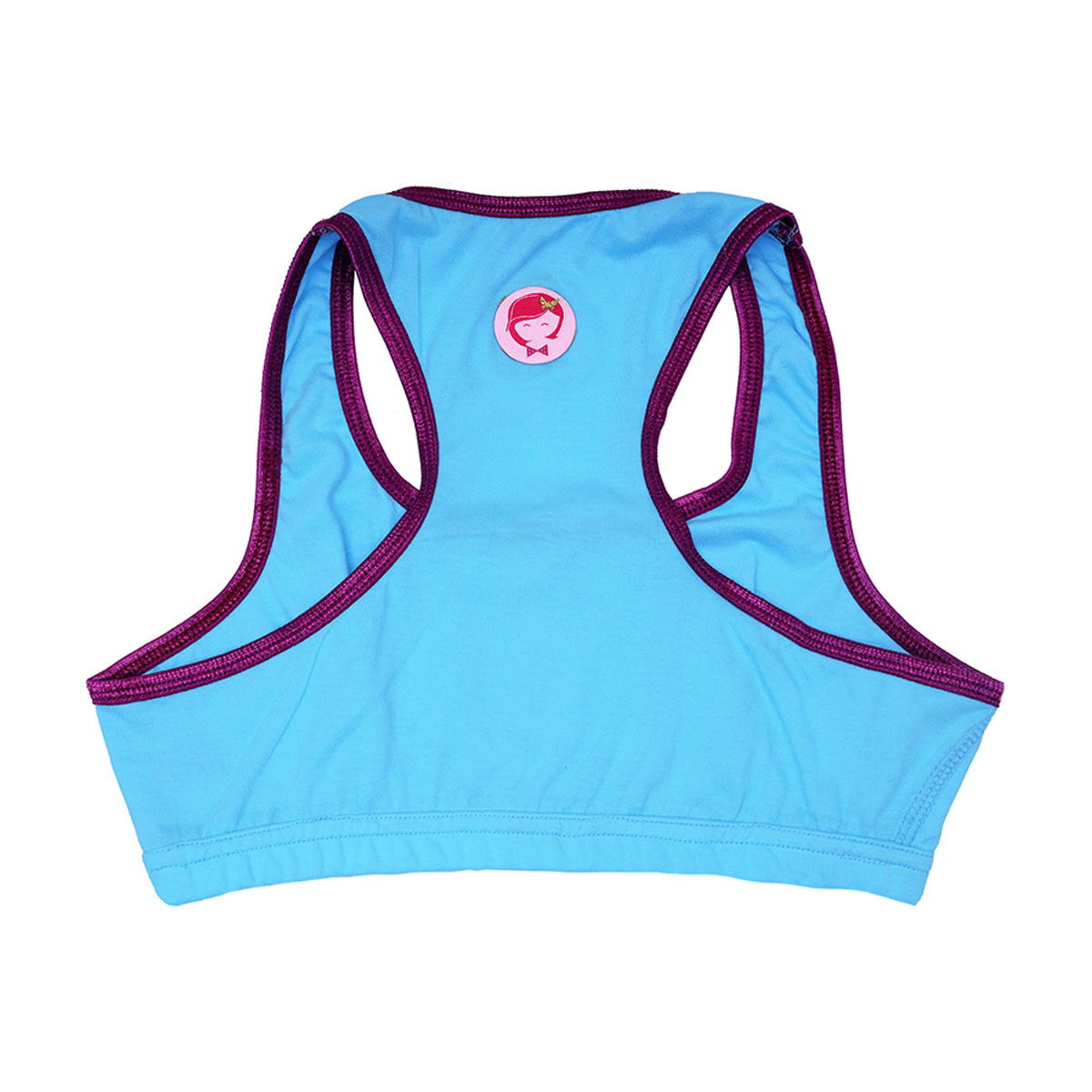 D'chica 1 Blue Unicorn Print Sports Bra & 4 Plain Beginner Bras MultiColor Buy D'chica 1