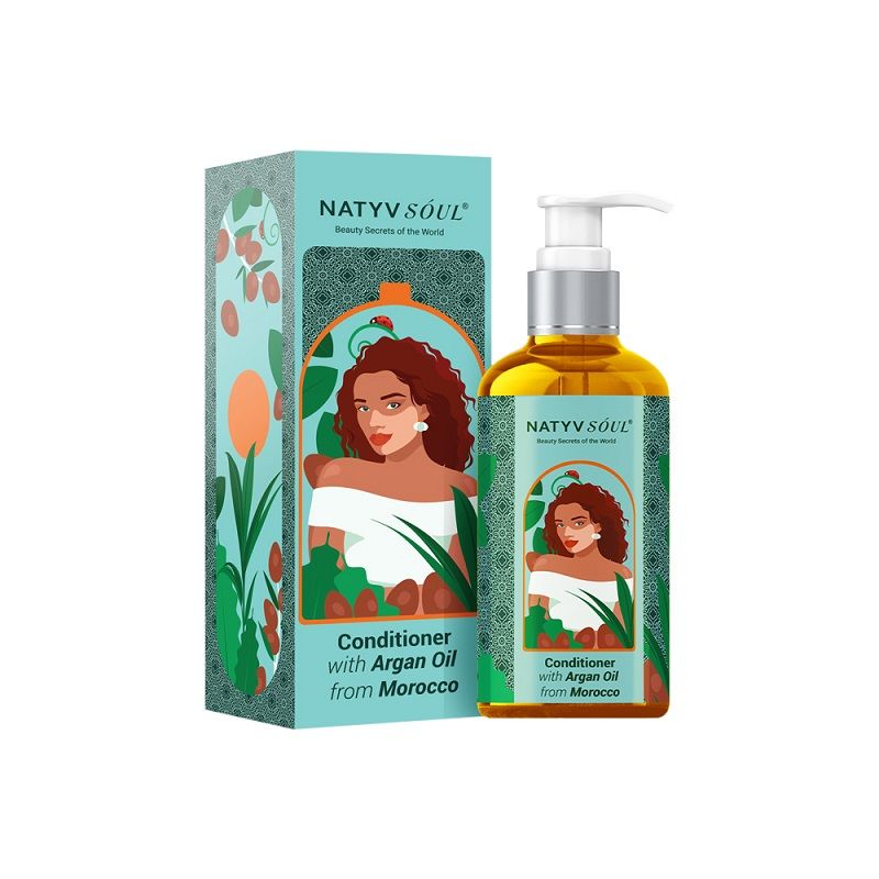 Natyv Soul Conditioner With Argan Oil From Morocco