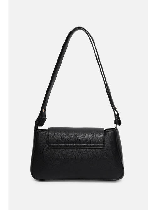 NOYA - Shop NOYA Softline Leather Bag BLACK