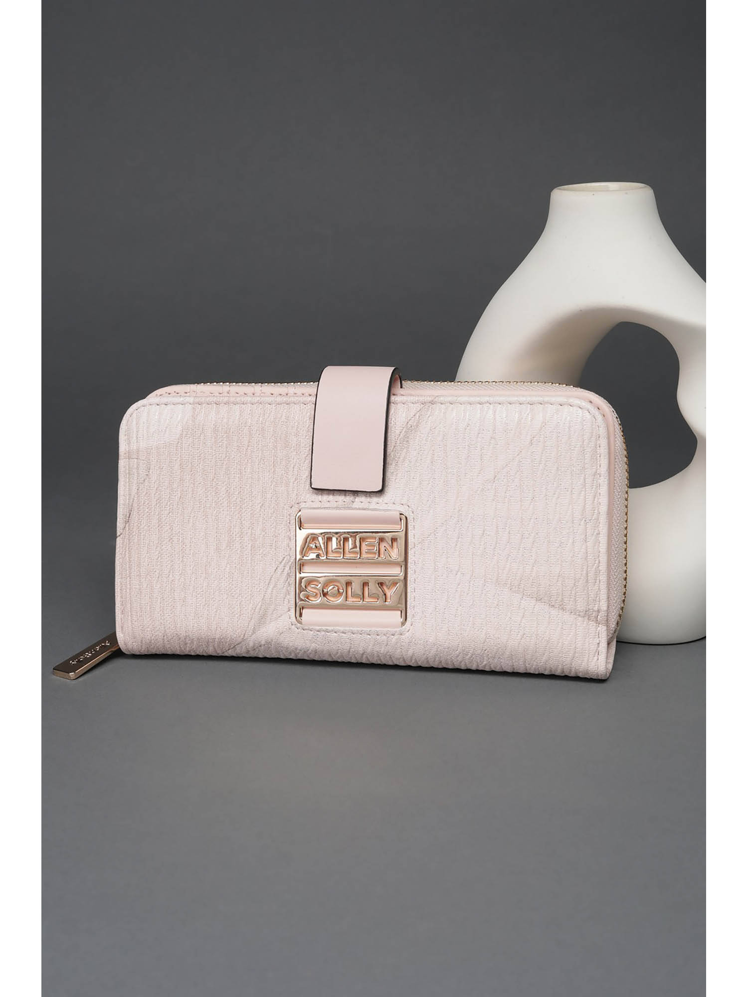 Allen Solly Women Pink Printed Wallet