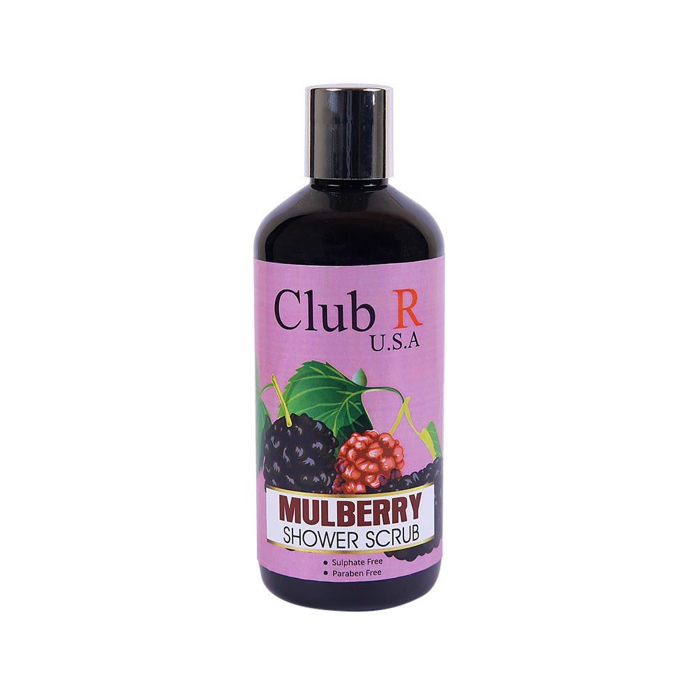 Club R Mulberry Shower Scrub