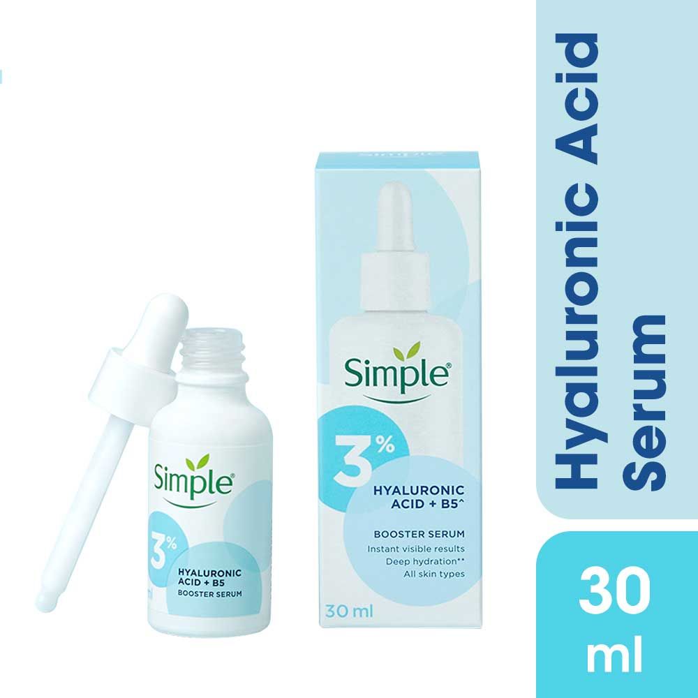 Simple Booster Serum - 3% Hyaluronic Acid + B5 For Deep Hydration