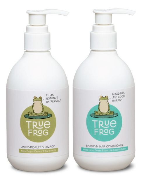 True Frog Anti-Dandruff Shampoo + True Frog Everyday Hair Conditioner: Buy  True Frog Anti-Dandruff Shampoo + True Frog Everyday Hair Conditioner  Online at Best Price in India | Nykaa