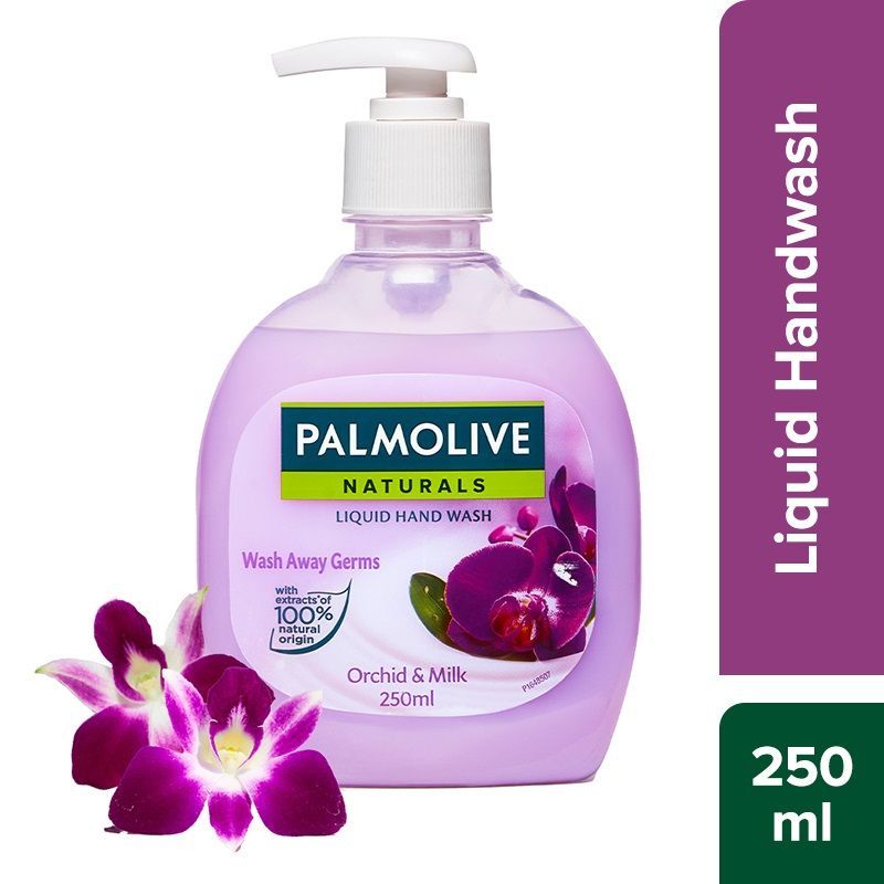 Palmolive Naturals Orchid & Milk Hand Wash- Removes 99.9% Germs