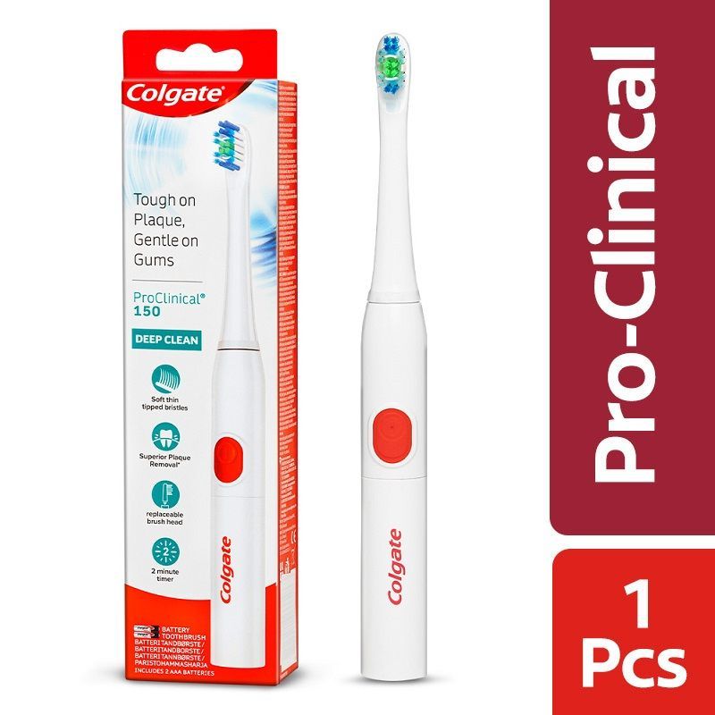 Electric Toothbrush Turbo-3 battery operated with 2 brush heads