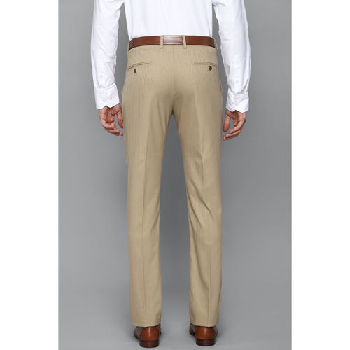 Buy Khaki Trousers & Pants for Men by LOUIS PHILIPPE Online