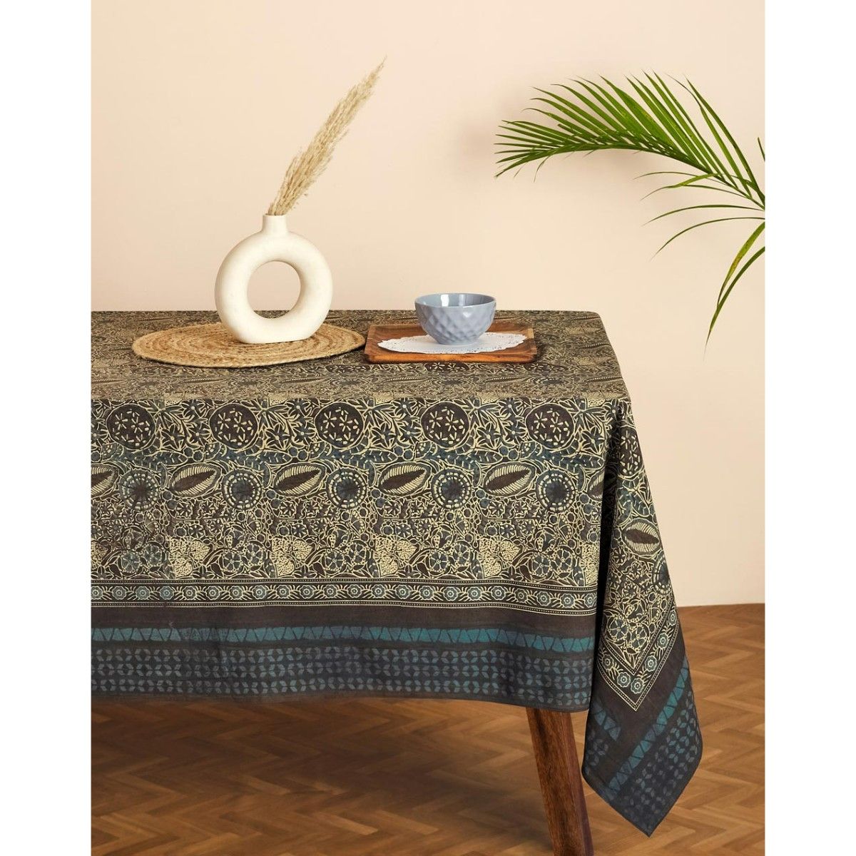 Fabindia Multi Cotton Table Cover Buy Fabindia Multi Cotton Table