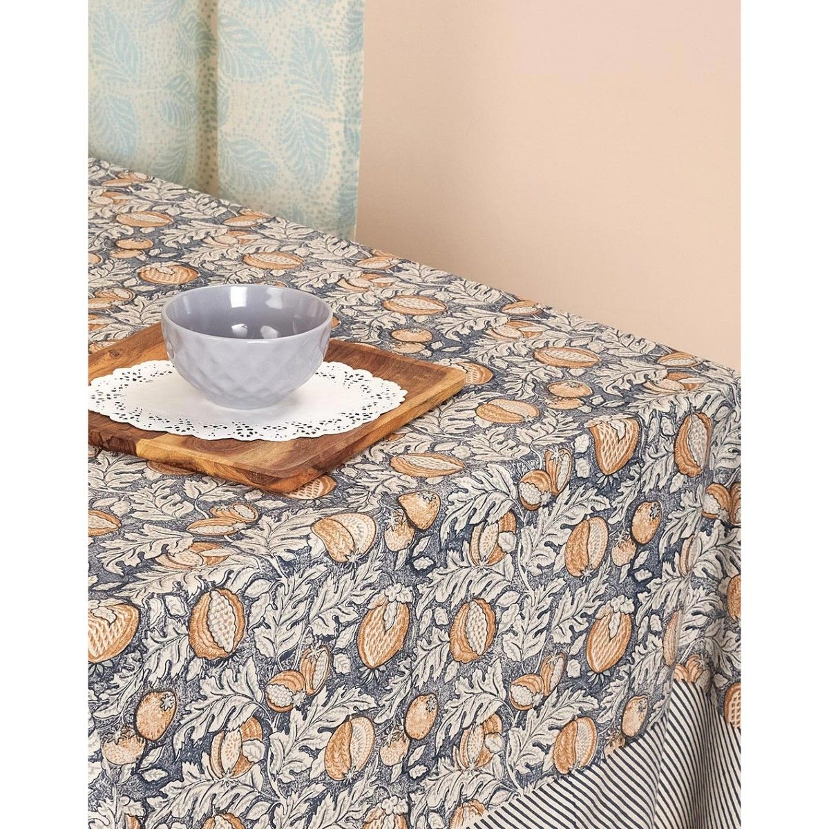 Fabindia Multi Anaarbagh Cotton Table Cover Buy Fabindia Multi