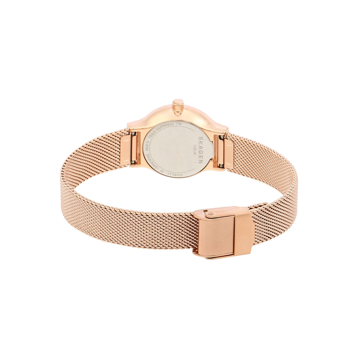 Skagen Freja Rose Gold Watch SKW2665 For Women: Buy Skagen Freja