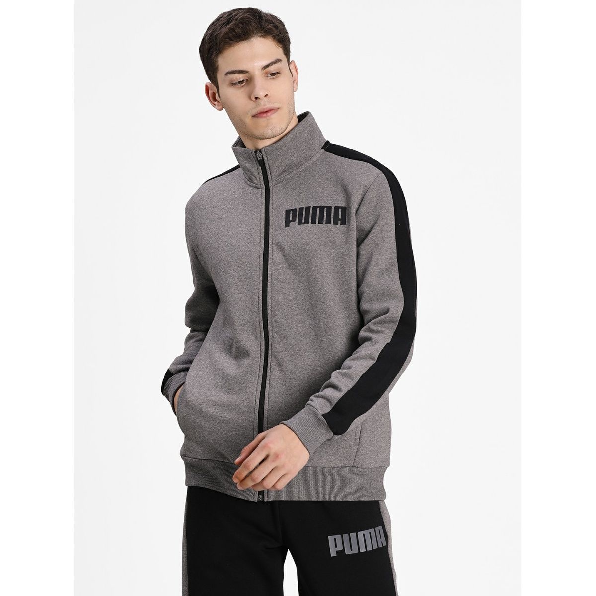 Puma contrast hotsell track jacket