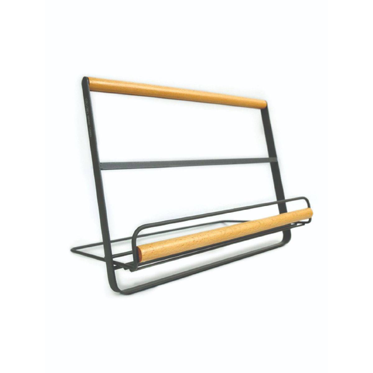 WAABI-SAABI Metal Foldable Magazine Rack