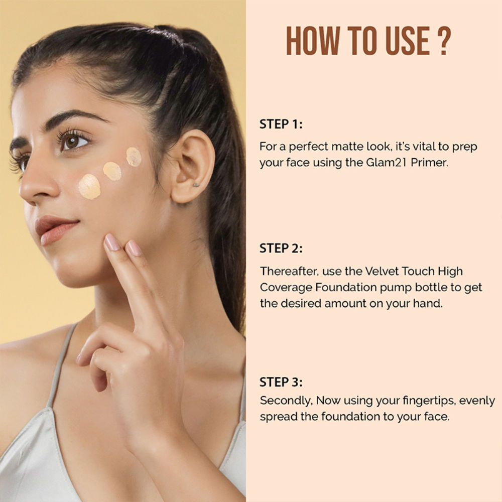 Buy GLAM21 Velvet Touch Oil Control Foundation Online