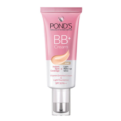 Ponds BB+ Cream Instant Spot Coverage + Light Make-up Glow Ivory