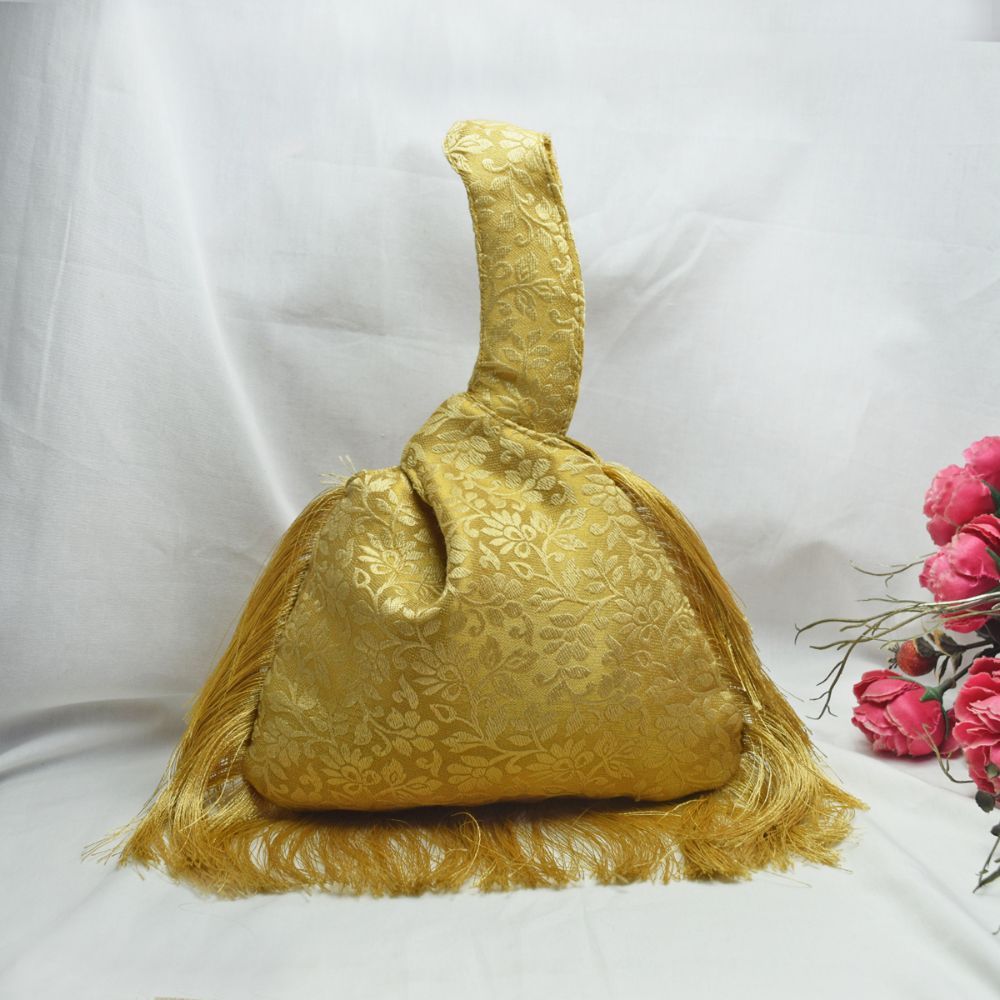 Soho Boho Studio Golden Goddess Knot Bag