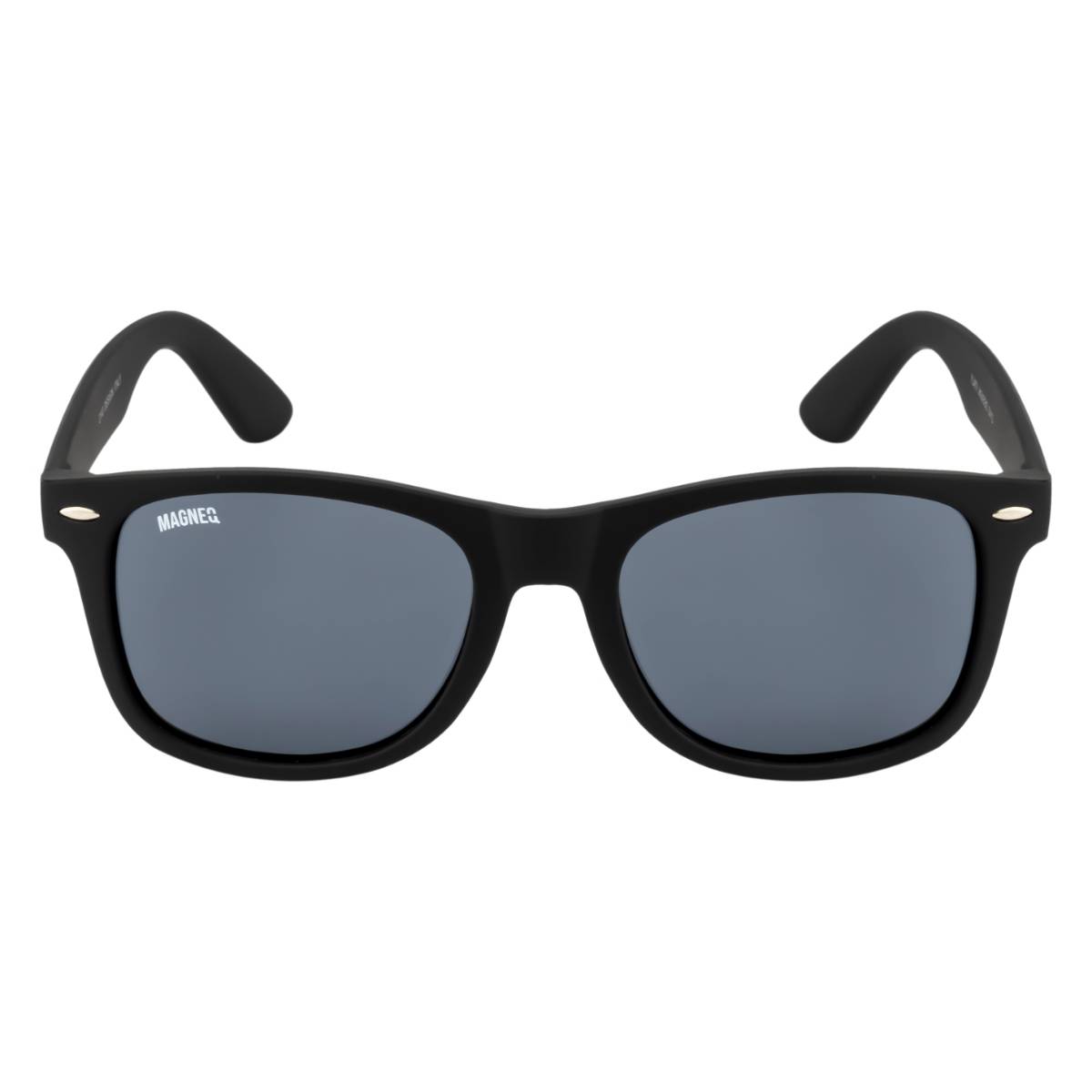 MAGNEQ Square Shaped Polarized Unisex Matt - Grey Sunglasses MG 2140/S P1 5618 (M)