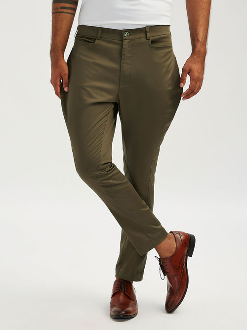 Buy Vastramay Men Olive Cotton Satin Solid Jodhpuri Breeches Pants Online Buy Vastramay Men Olive Cotton Satin Solid Jodhpuri Breeches Pants Online
