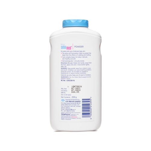 Buy Sebamed Baby Powder, With Olive Oil And Allantoin, For