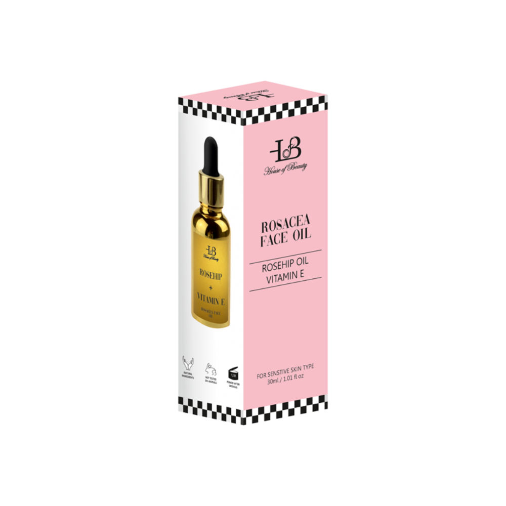 House of Beauty Rosacea Oil (Rosehip + Vitamin E) Buy House of Beauty