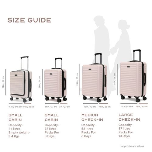 Size Chart Travel Bag Cabin Size Size Chart Cabin Size Trolley Bag