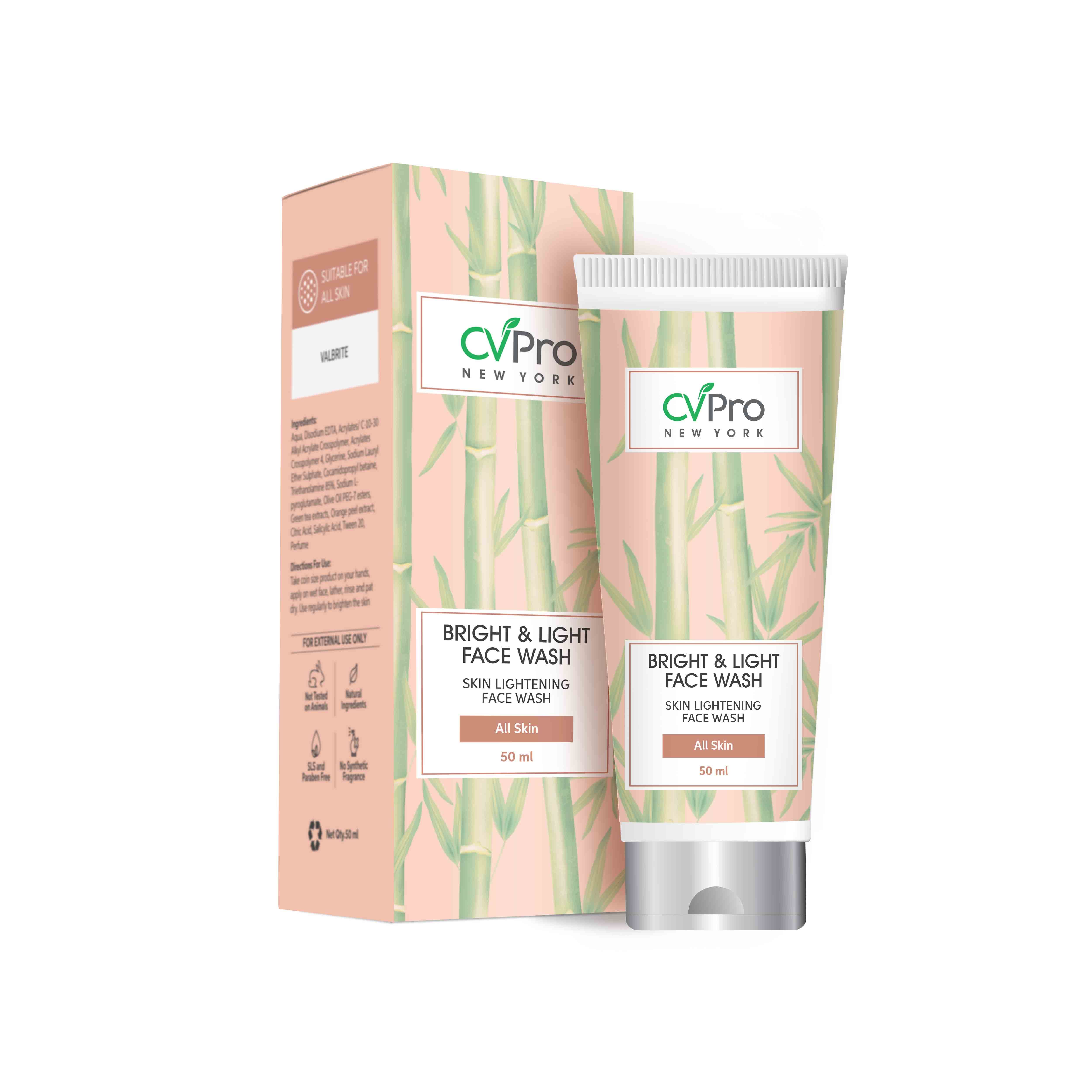 CVPro Bright and Light Face Wash