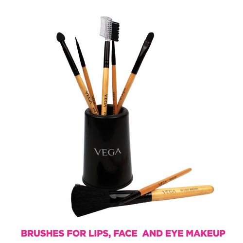 Vega Set Of 7 Makeup Brushes Evs 7 Review Saubhaya Makeup