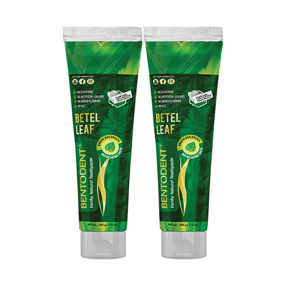 Bentodent Betel Leaf Toothpaste - Pack Of 2