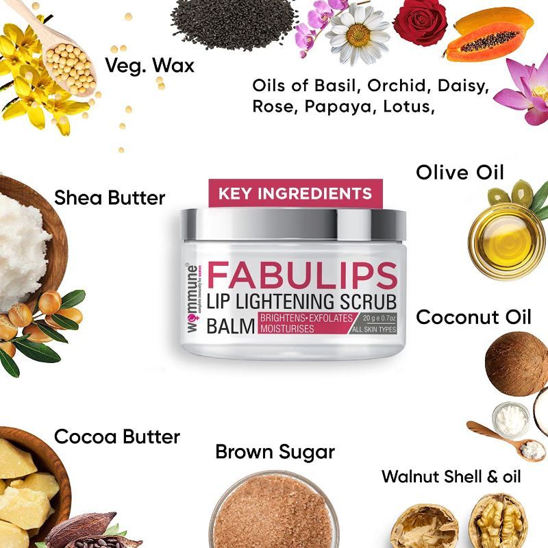 Wommune Lip Lightening Scrub Balm Buy Wommune Lip Lightening Scrub