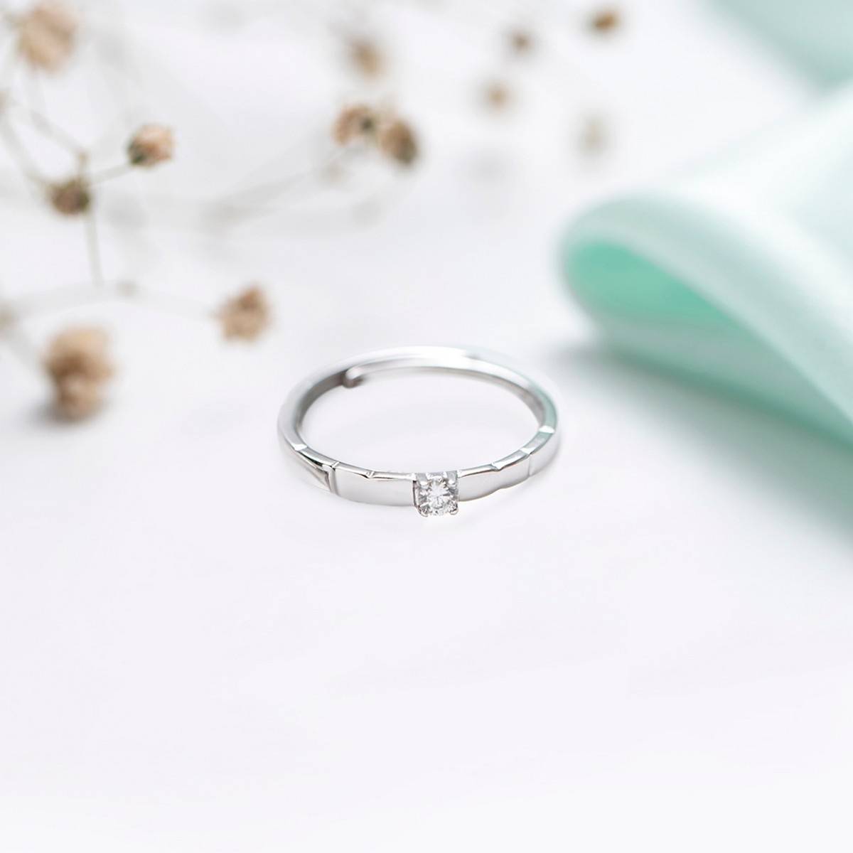Zavya Elegant Cz 925 Silver Women Ring