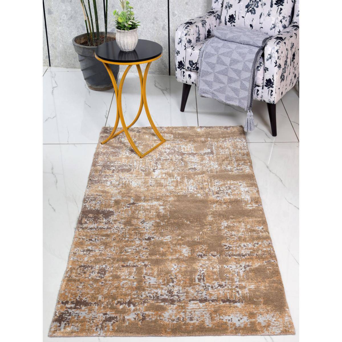 Saral Home ANI Modern Soft Pile Carpet Brown