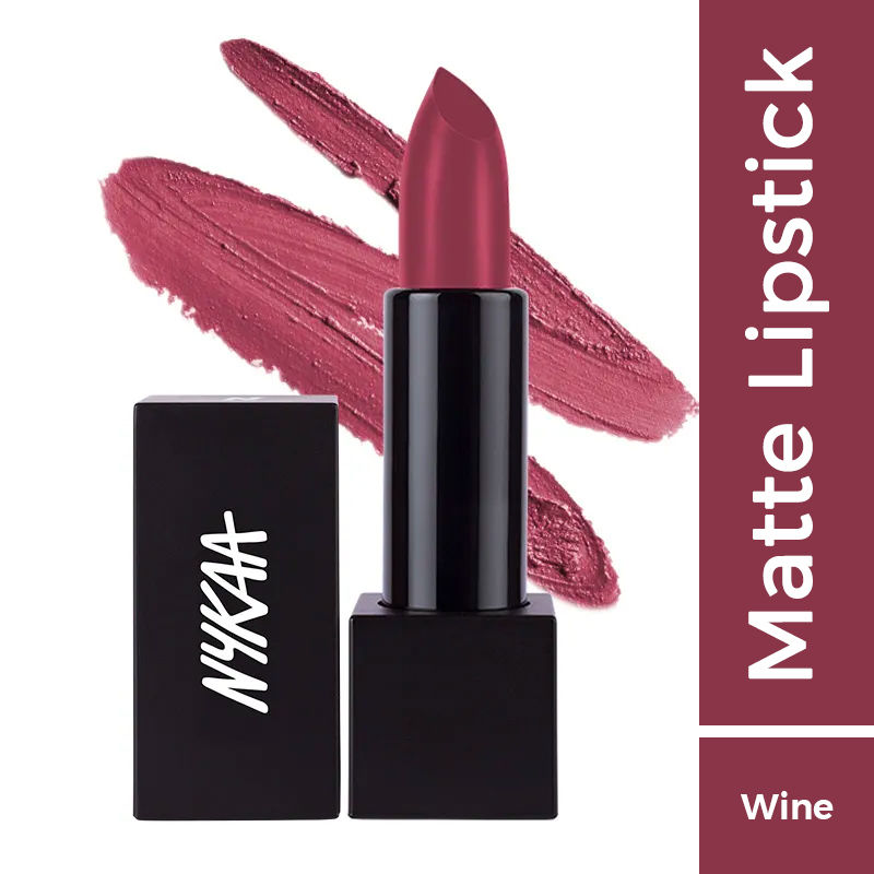 Nykaa So Matte Lipstick - Mulled Wine 13 M