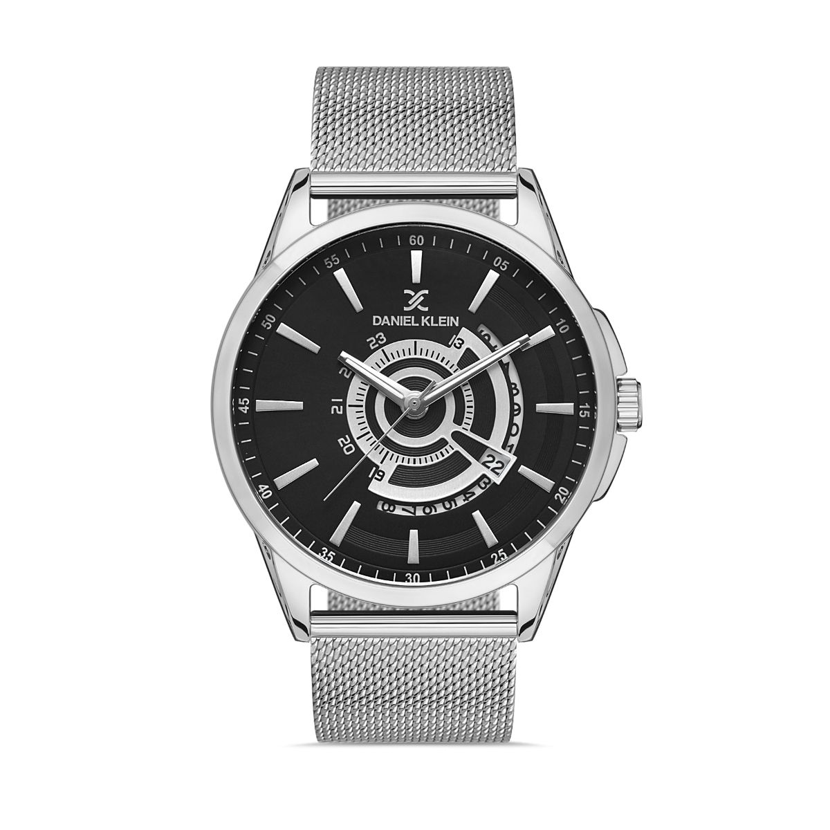 Daniel klein discount black analog watch