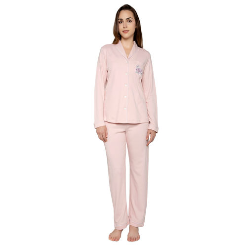 Buy Triumph Cotton Comfort Soft Top and Trouser Homewear Set Pack of 2 -  Pink Online