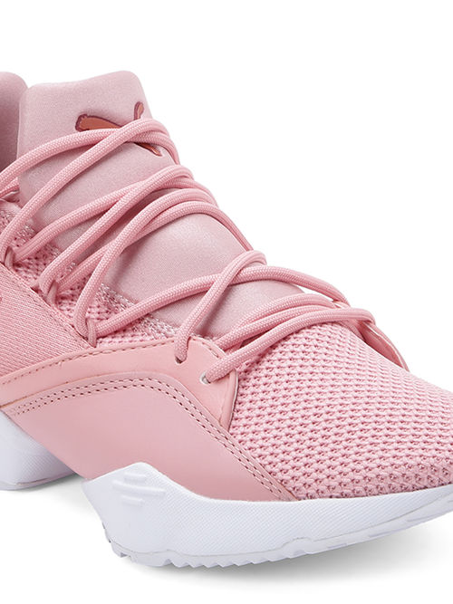 Puma Muse Maia Metallic Rose Wns Women Casual Shoes Pink 7 At