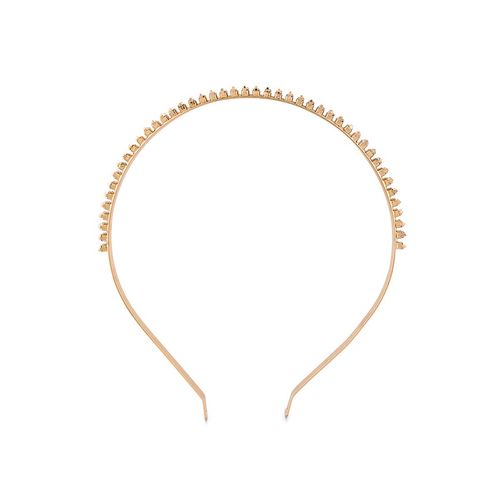 Accessorize London Womens Gold Mixed Diamante Alice Band