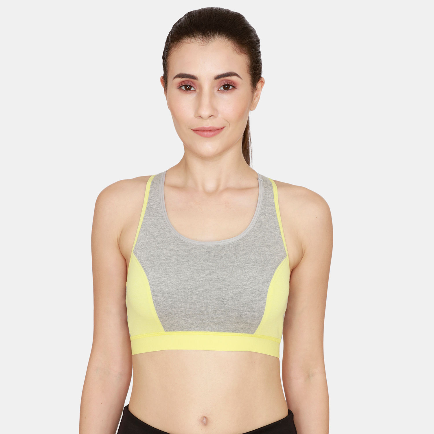 Zivame Sports Bra With Removable Padding MultiColor Buy Zivame