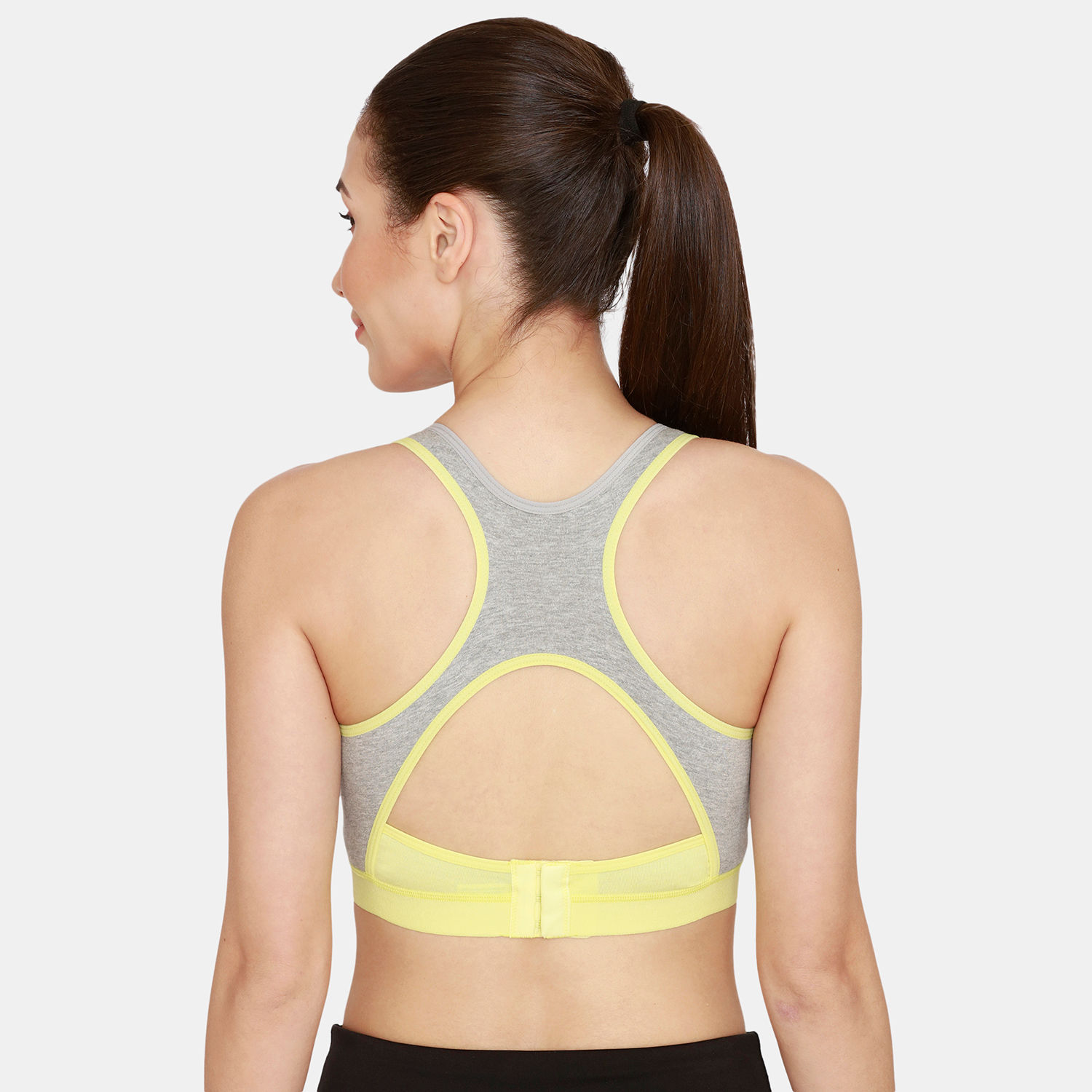 Zivame Sports Bra With Removable Padding MultiColor Buy Zivame
