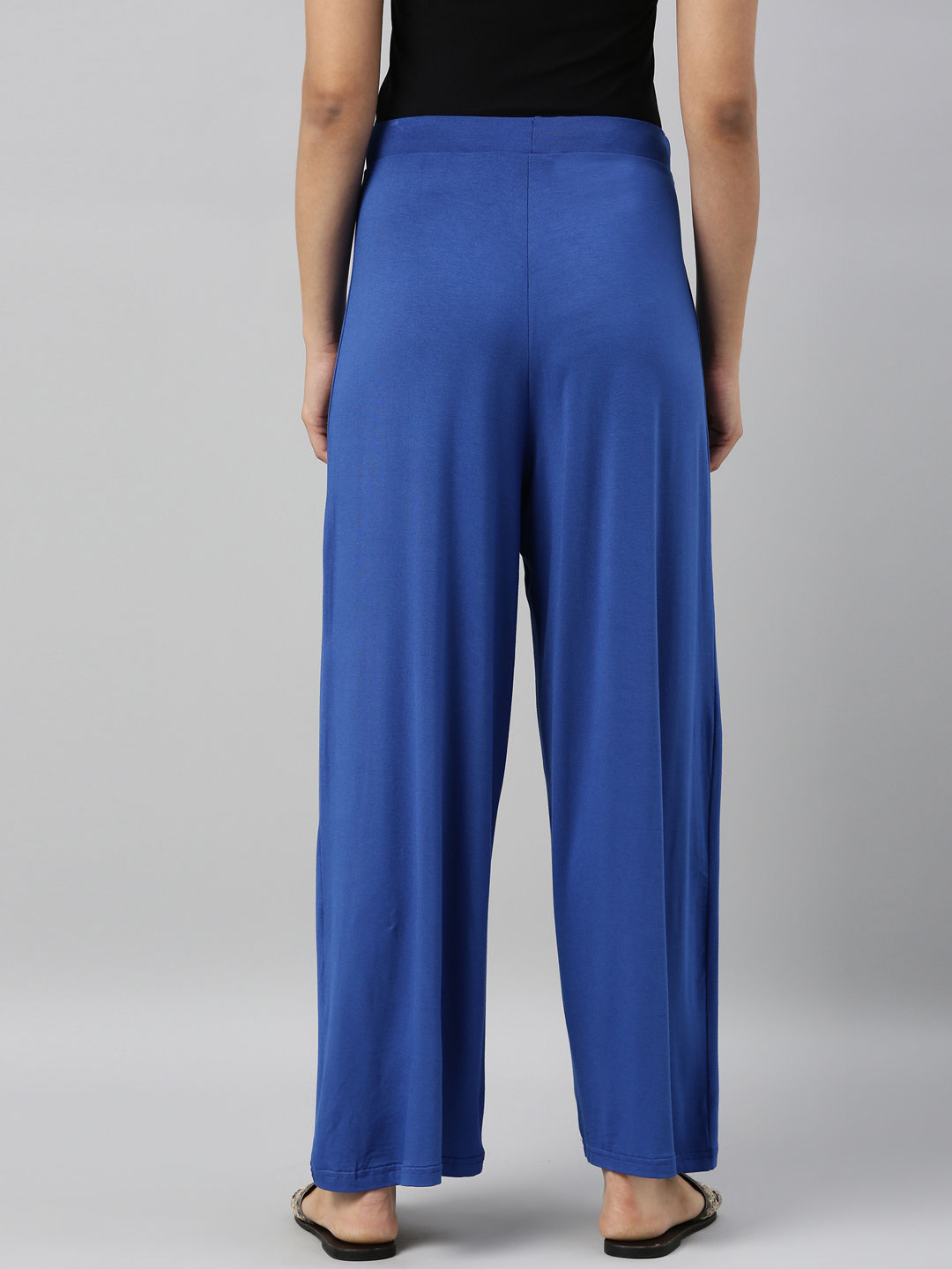 Buy Royal Blue Blazer And Wide Legged Trousers Coord Online  FableStreet