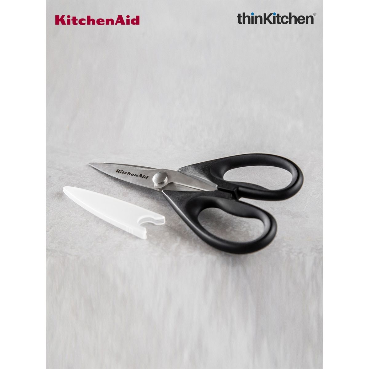 KitchenAid Kitchen Scissors For thinKitchen, StainlessSteel, All