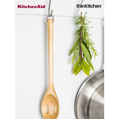 KitchenAid Birchwood Slotted Spoon