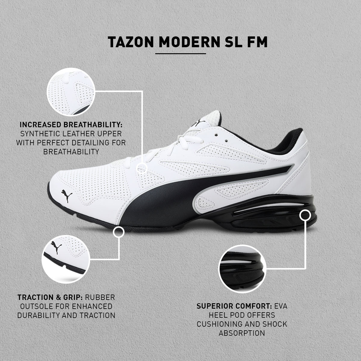 Puma tazon clearance modern sl fm